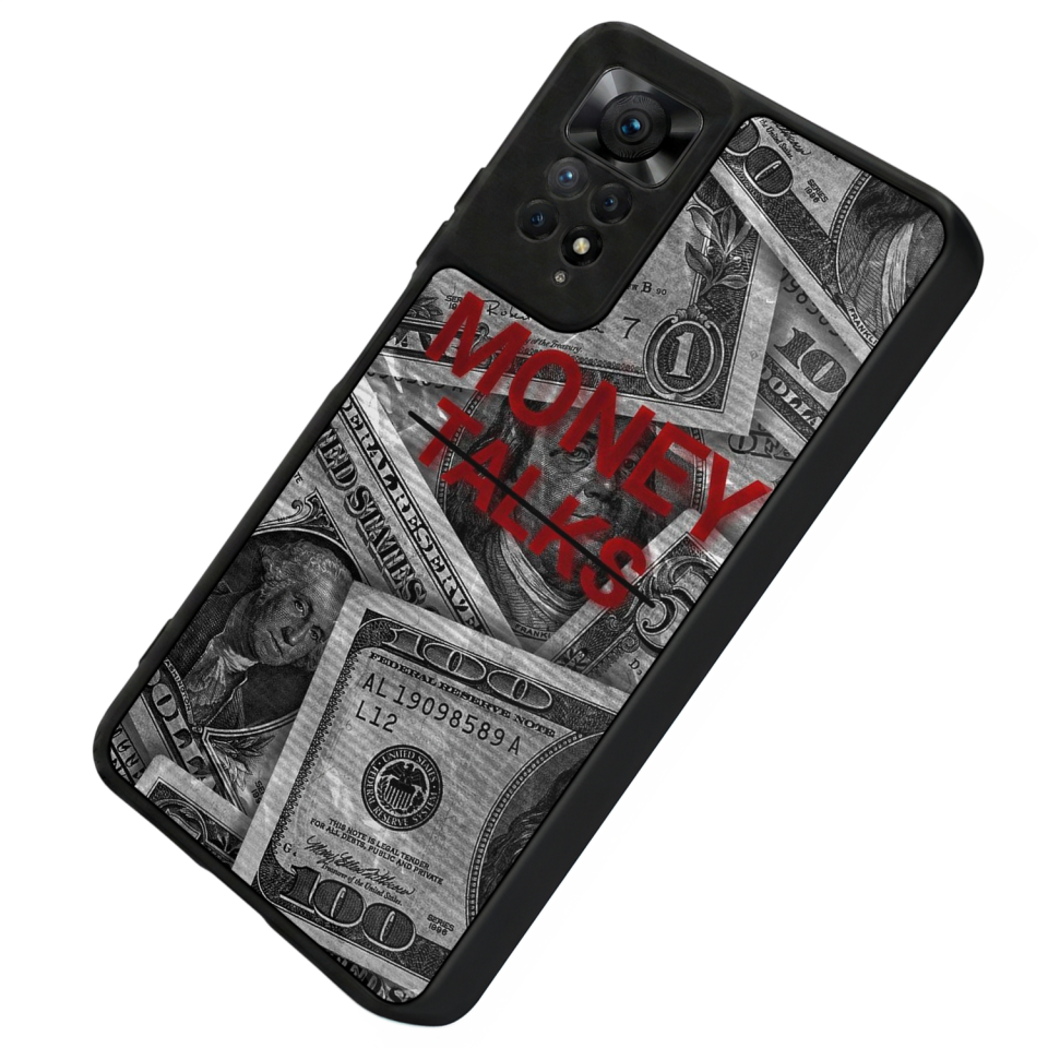 Xiaomi Redmi Note 11 Pro Uyumlu Money Para Tasarımlı Glossy Premium Kılıf