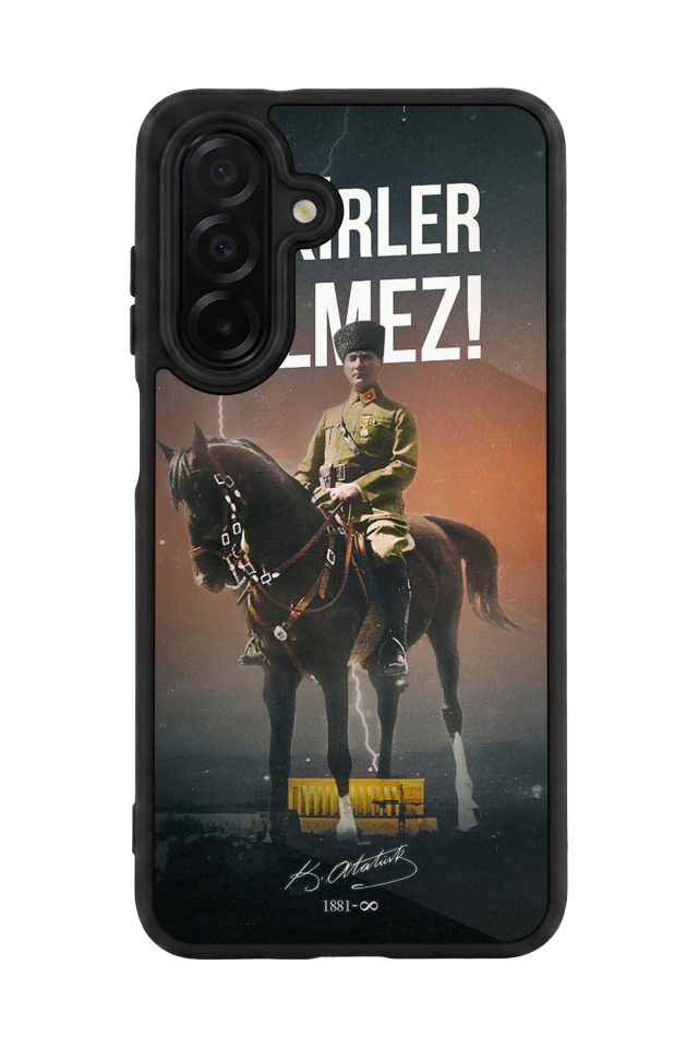 Samsung Galaxy A56 Uyumlu Mustafa Kemal Ataturk Tasarımlı Glossy Premium Kılıf