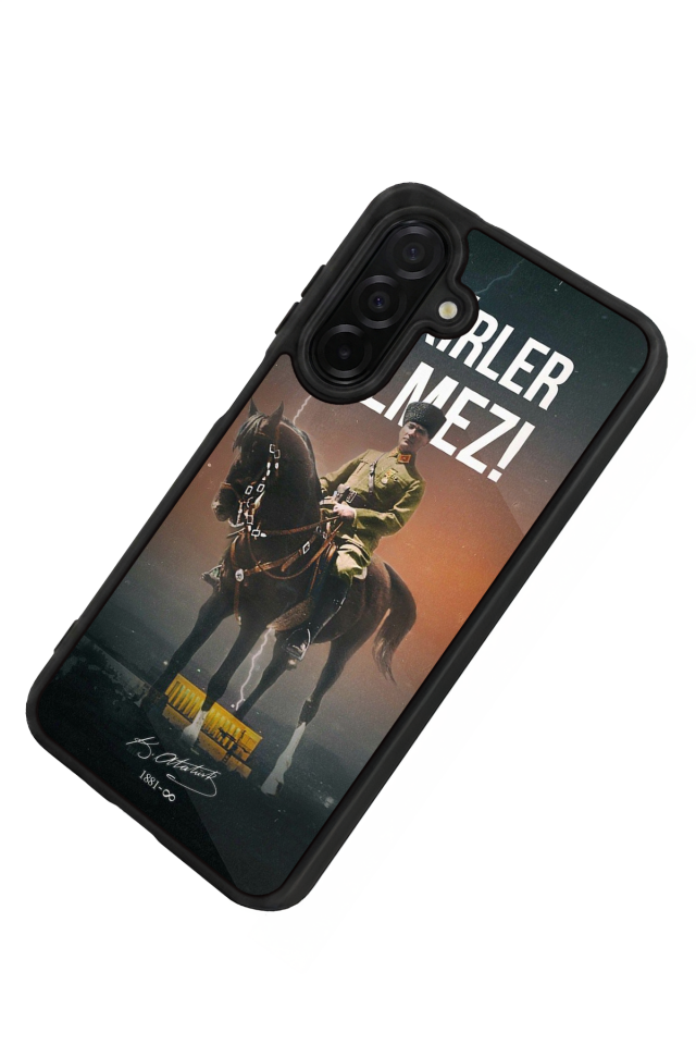 Samsung Galaxy A56 Uyumlu Mustafa Kemal Ataturk Tasarımlı Glossy Premium Kılıf