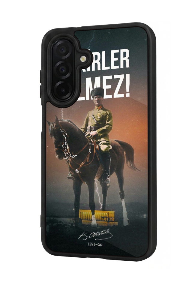 Samsung Galaxy A56 Uyumlu Mustafa Kemal Ataturk Tasarımlı Glossy Premium Kılıf