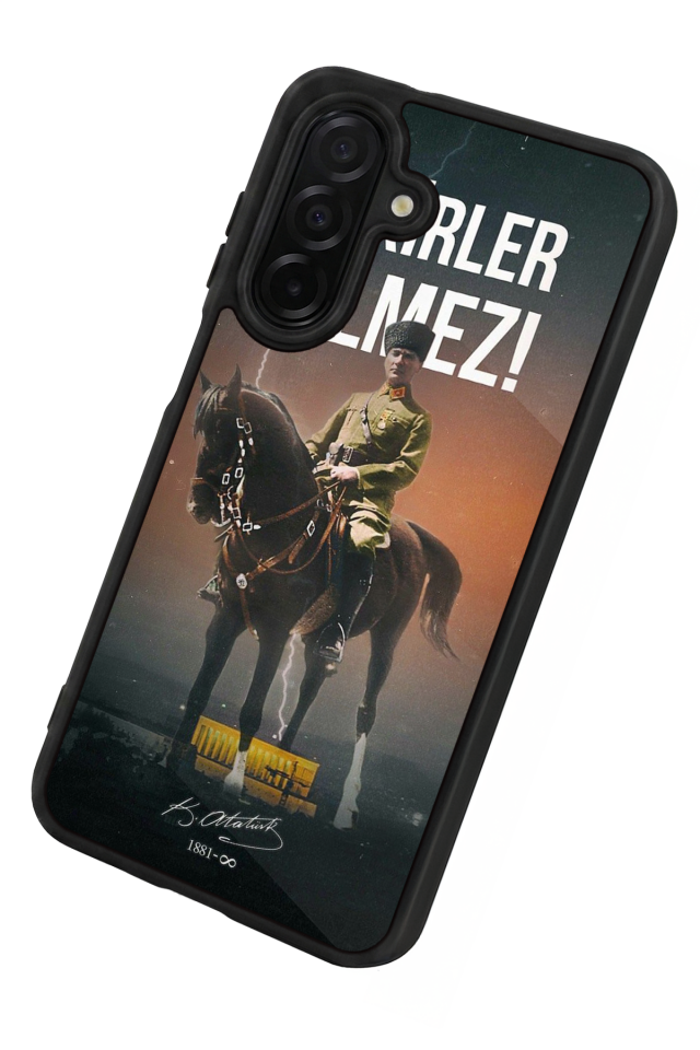 Samsung Galaxy A56 Uyumlu Mustafa Kemal Ataturk Tasarımlı Glossy Premium Kılıf
