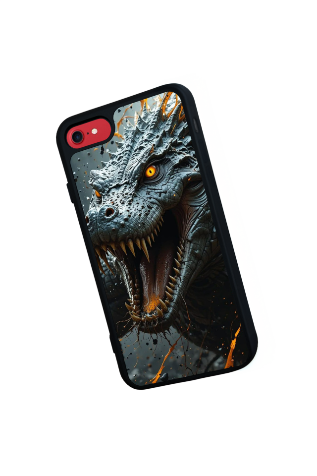 iPhone 7 Uyumlu T-ReiPhone 7 Tasarımlı Glossy Premium Kılıf