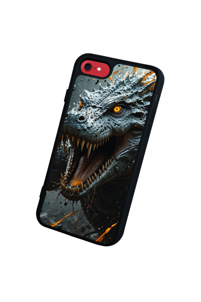 iPhone 7 Uyumlu T-ReiPhone 7 Tasarımlı Glossy Premium Kılıf