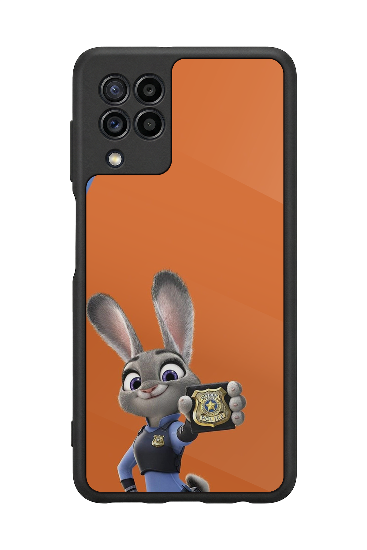 Samsung Galaxy M32 Uyumlu Zootropolis Tasarımlı Glossy Premium Kılıf