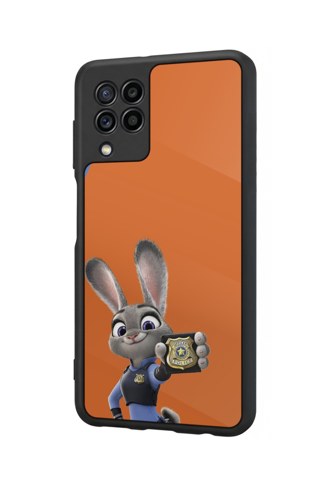 Samsung Galaxy M32 Uyumlu Zootropolis Tasarımlı Glossy Premium Kılıf