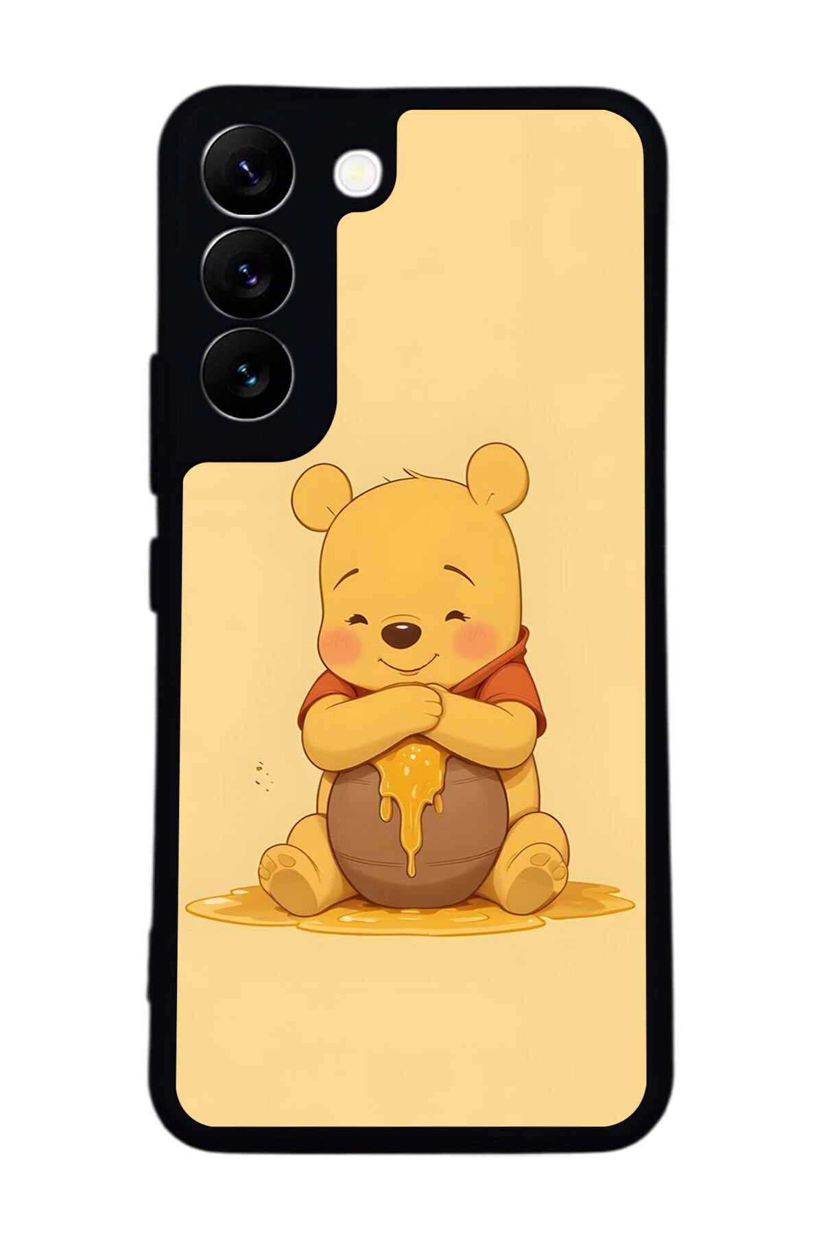 Samsung Galaxy S22 Uyumlu Winnie Tasarımlı Glossy Premium Kılıf