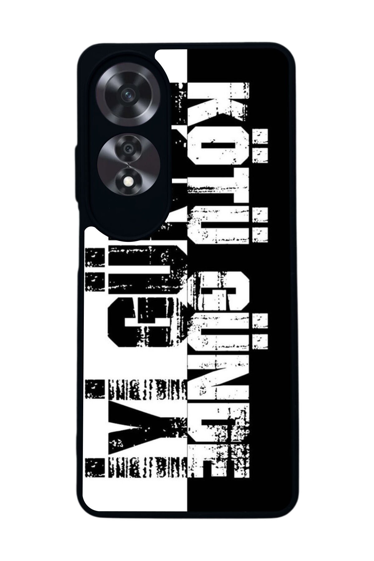 Oppo A60 Mat Siyah uyumlu Kılıf – Yumuşak Silikon, Koruyucu, Şok Emici Kapak