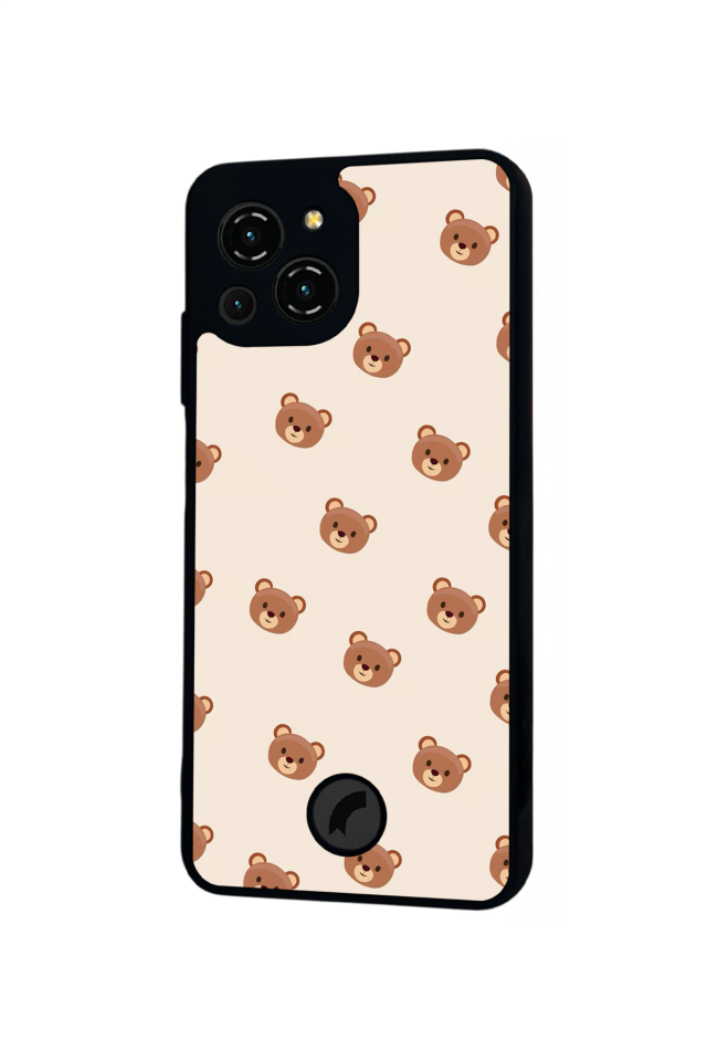 Reeder S23 Pro Max Uyumlu Ayı Tasarımlı Glossy Premium Kılıf