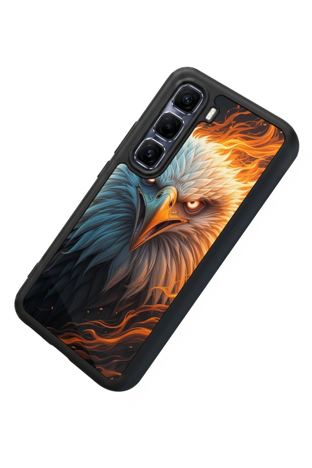 Infinix Hot 60 Pro Plus Uyumlu Besiktas Tasarımlı Glossy Premium Kılıf