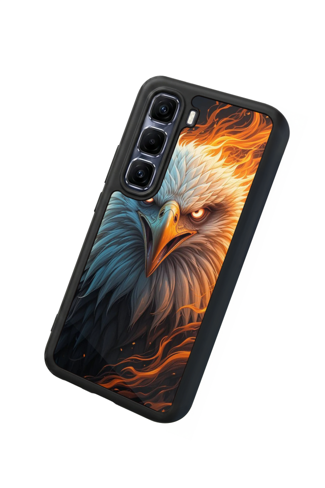 Infinix Hot 60 Pro Plus Uyumlu Besiktas Tasarımlı Glossy Premium Kılıf