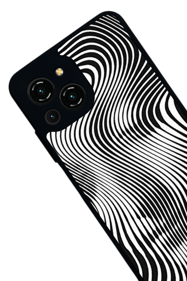 Reeder S23 Pro Max Uyumlu Çizgi Sanatı Tasarımlı Glossy Premium Kılıf