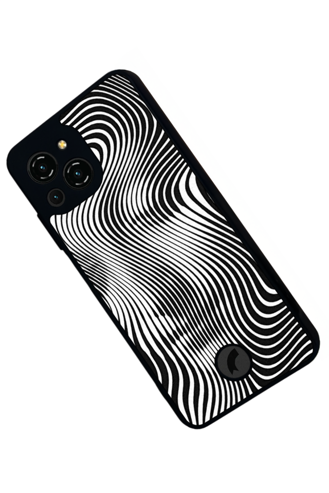 Reeder S23 Pro Max Uyumlu Çizgi Sanatı Tasarımlı Glossy Premium Kılıf