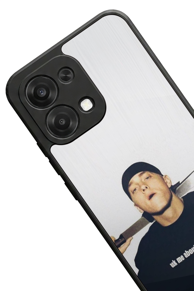 Oppo A6 Pro Uyumlu Eminem Tasarımlı Glossy Premium Kılıf