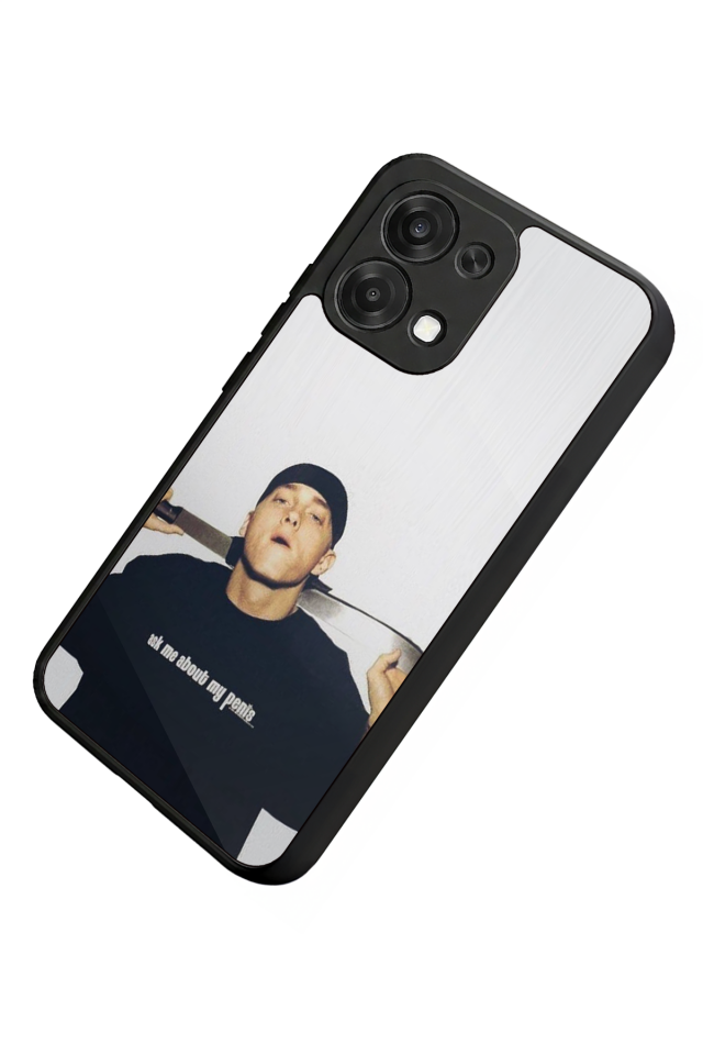 Oppo A6 Pro Uyumlu Eminem Tasarımlı Glossy Premium Kılıf
