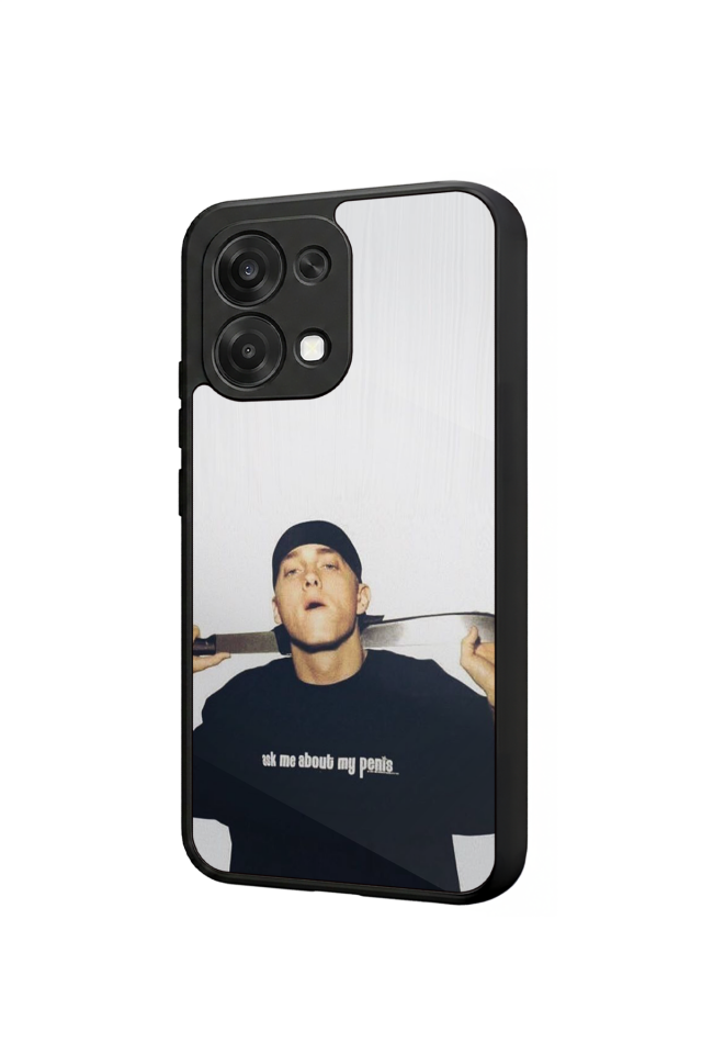 Oppo A6 Pro Uyumlu Eminem Tasarımlı Glossy Premium Kılıf