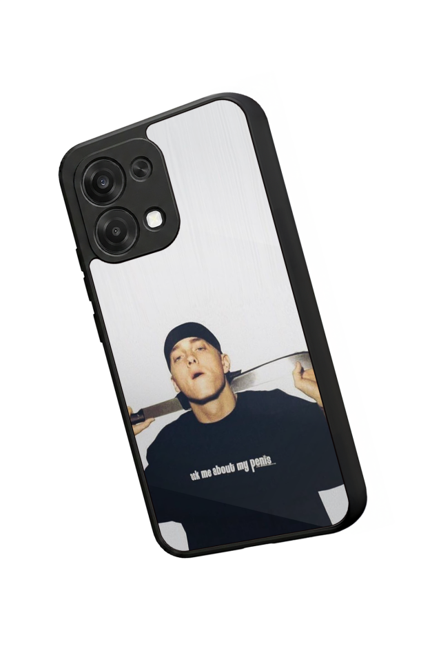 Oppo A6 Pro Uyumlu Eminem Tasarımlı Glossy Premium Kılıf