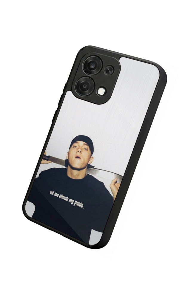Oppo A6 Pro Uyumlu Eminem Tasarımlı Glossy Premium Kılıf