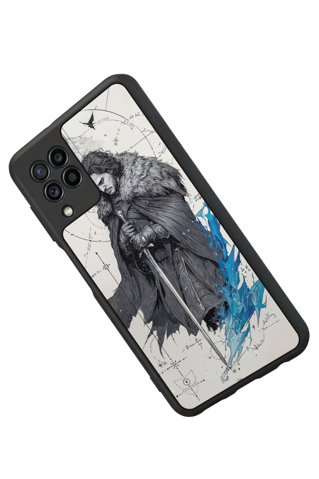 Samsung Galaxy M22 Uyumlu GameOfThrones Tasarımlı Glossy Premium Kılıf
