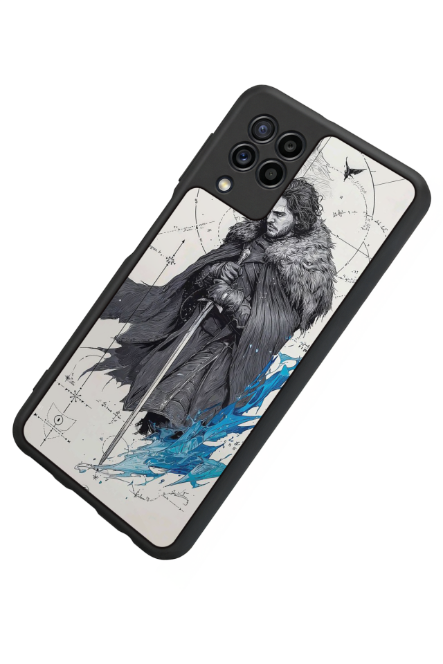 Samsung Galaxy M22 Uyumlu GameOfThrones Tasarımlı Glossy Premium Kılıf