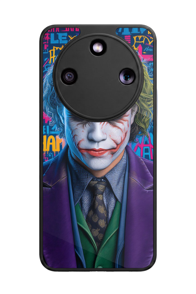Honor Magic 8 Lite Uyumlu Joker Tasarımlı Glossy Premium Kılıf