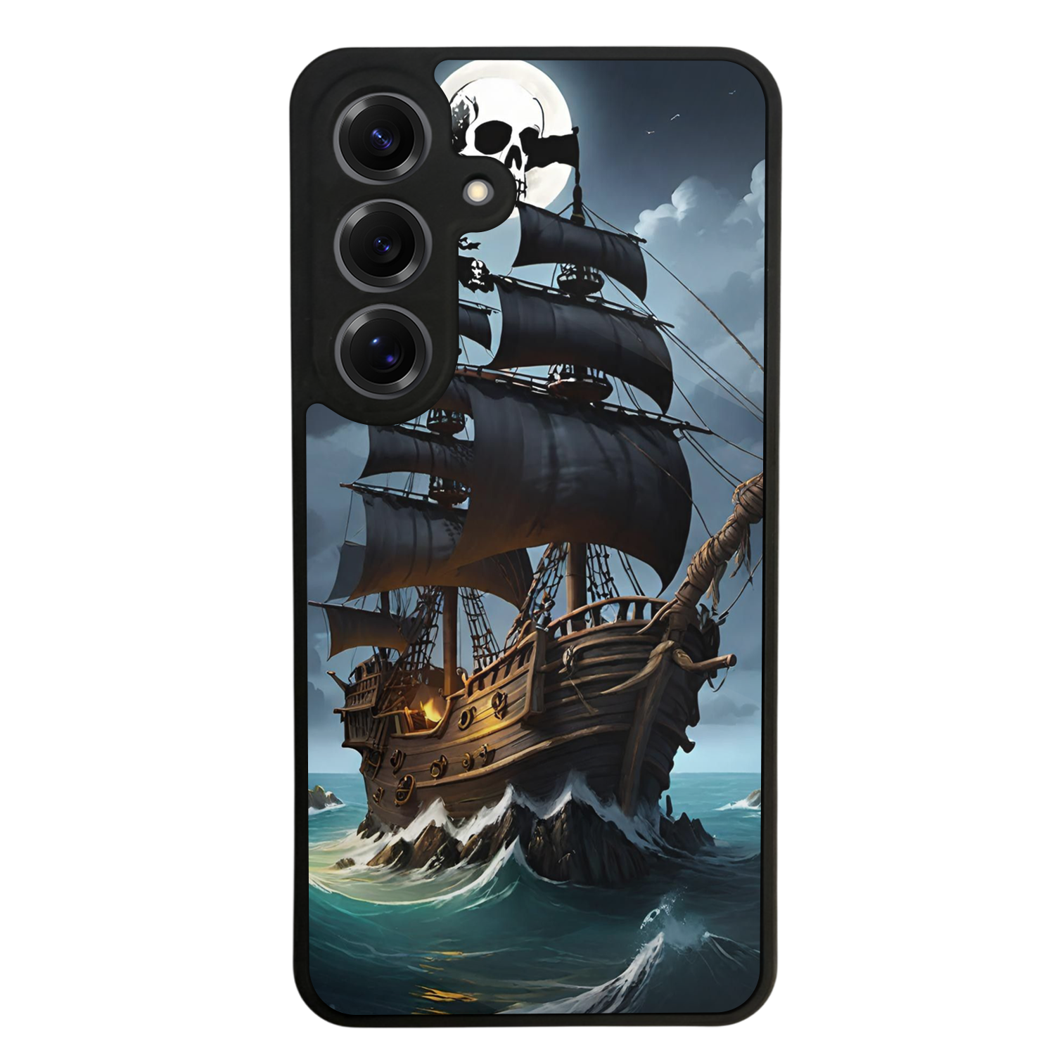 Samsung Galaxy S25 Uyumlu Korsan Tasarımlı Glossy Premium Kılıf