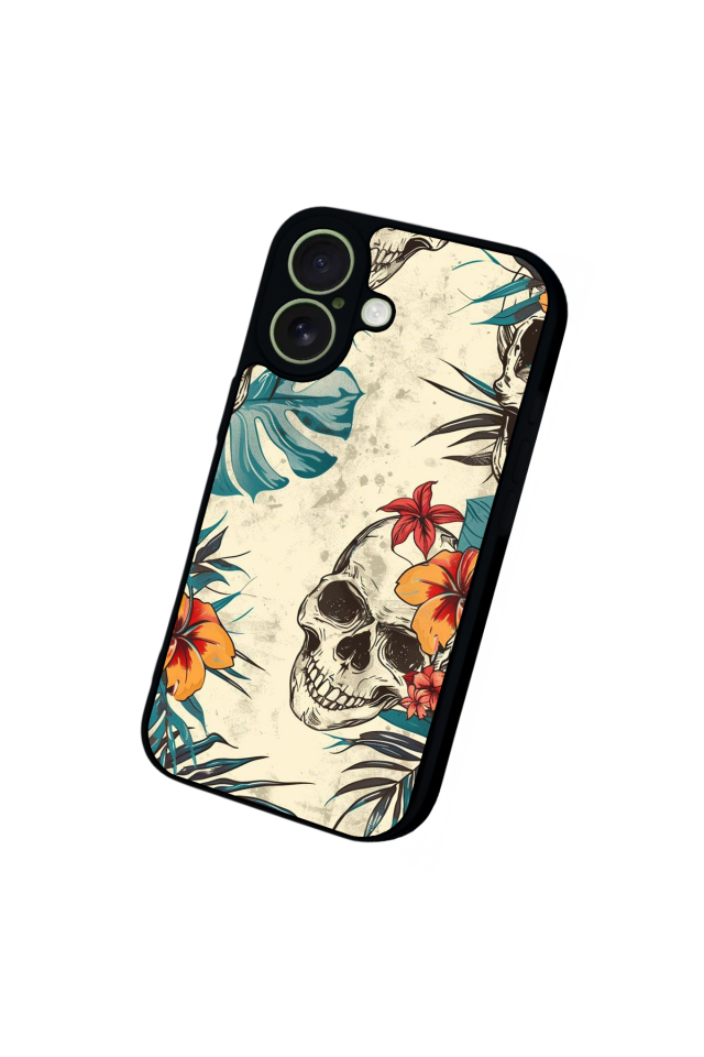 iPhone 17 Uyumlu KuruKafa Tasarımlı Glossy Premium Kılıf