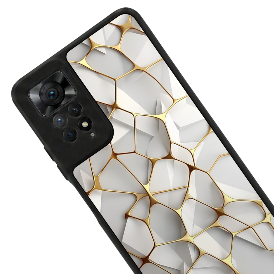 Xiaomi Redmi Note 12 Pro Uyumlu Mermer Marble Tasarımlı Glossy Premium Kılıf