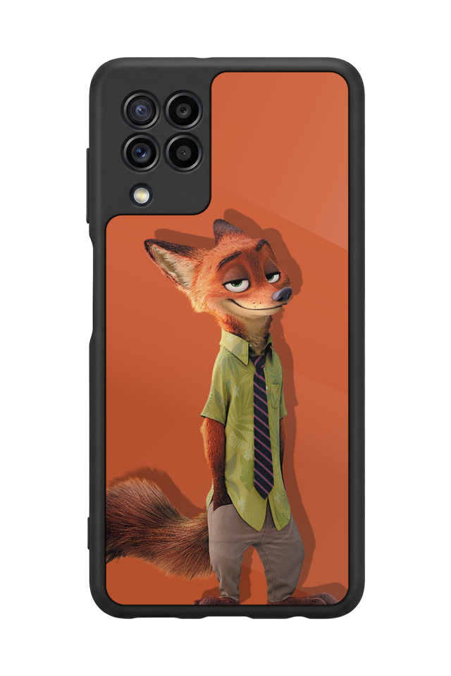Samsung Galaxy M32 Uyumlu Zootropolis Tasarımlı Glossy Premium Kılıf