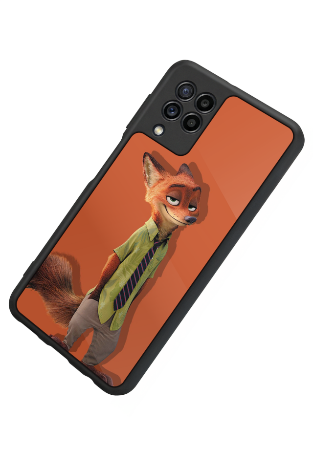 Samsung Galaxy M32 Uyumlu Zootropolis Tasarımlı Glossy Premium Kılıf