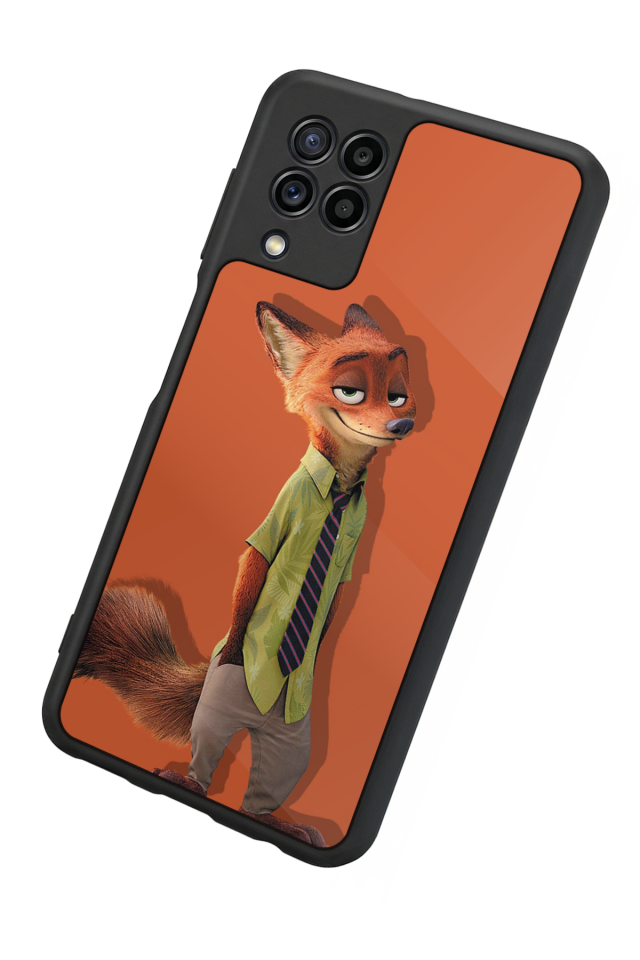 Samsung Galaxy M32 Uyumlu Zootropolis Tasarımlı Glossy Premium Kılıf