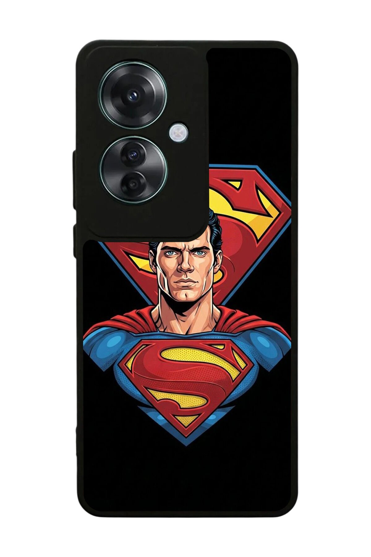 Oppo Reno 11F Uyumlu Superman Tasarımlı Glossy Premium Kılıf