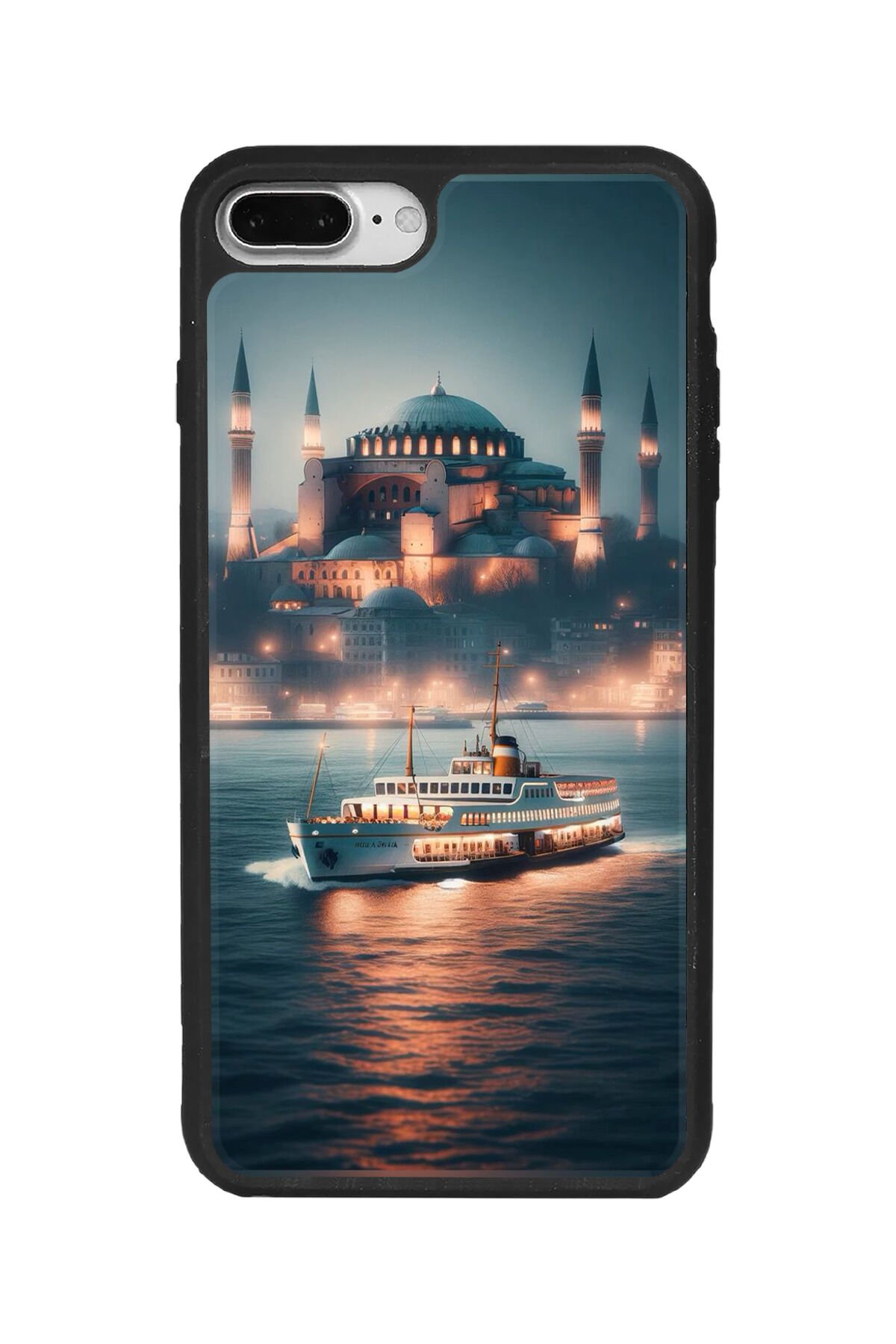 Apple iPhone 7 Plus Siyah Silikon Kılıf Çiziklere ve Darbelere Karşı Koruma