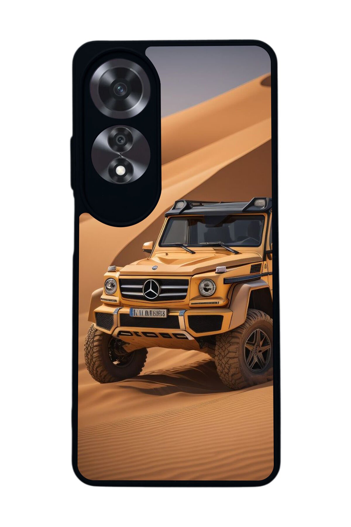 Oppo A60 Mat Siyah uyumlu Kılıf – Yumuşak Silikon, Koruyucu, Şok Emici Kapak