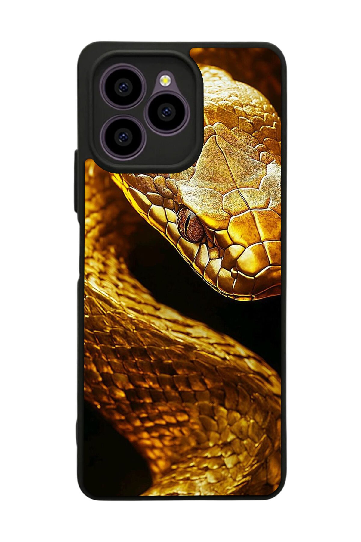 Omix X6 Uyumlu Yılan Tasarımlı Glossy Premium Kılıf
