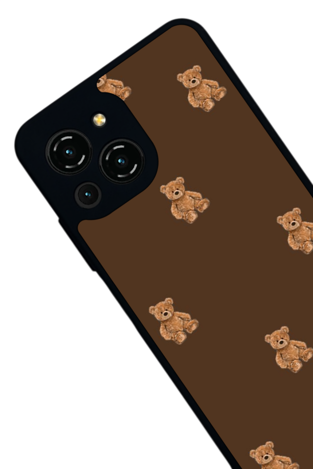 Reeder S23 Pro Max Uyumlu Ayı Tasarımlı Glossy Premium Kılıf