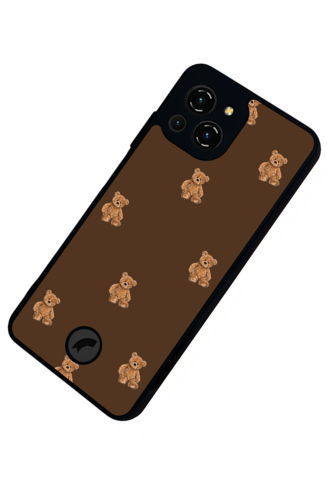 Reeder S23 Pro Max Uyumlu Ayı Tasarımlı Glossy Premium Kılıf