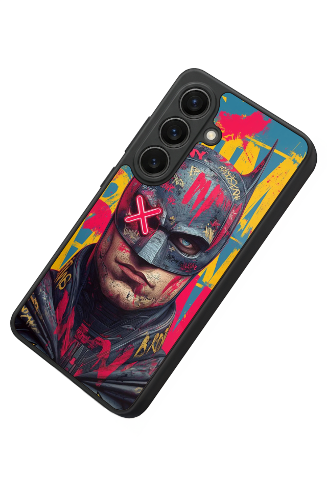 Samsung Galaxy S26 Uyumlu Batman Tasarımlı Glossy Premium Kılıf