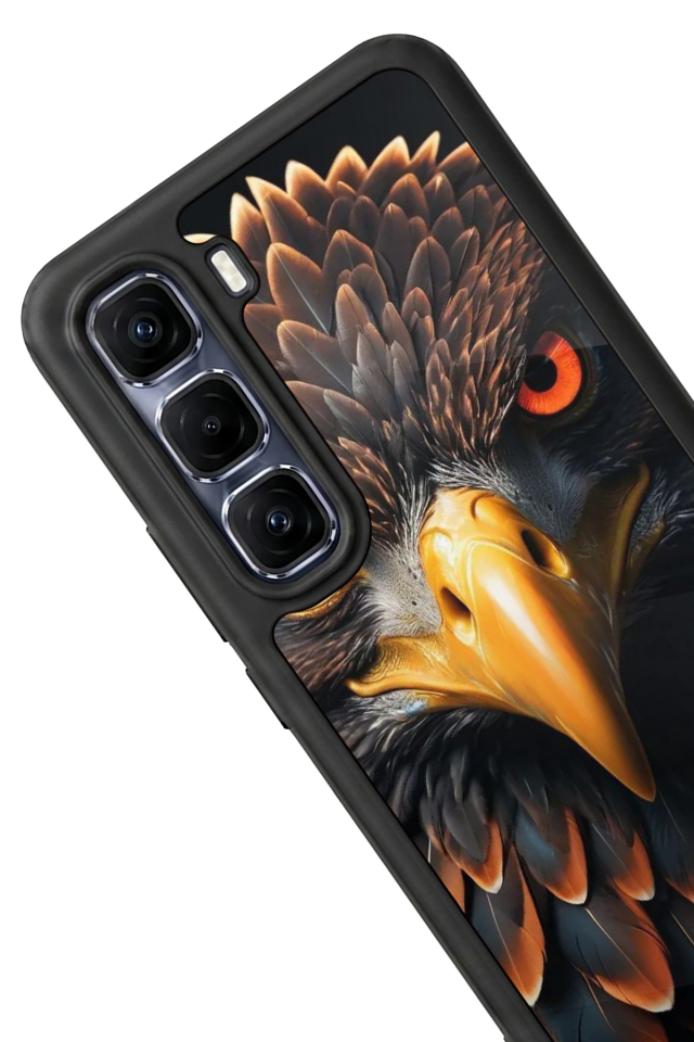 Infinix Hot 60 Pro Plus Uyumlu Besiktas Tasarımlı Glossy Premium Kılıf