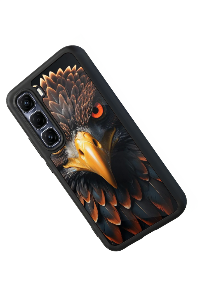 Infinix Hot 60 Pro Plus Uyumlu Besiktas Tasarımlı Glossy Premium Kılıf