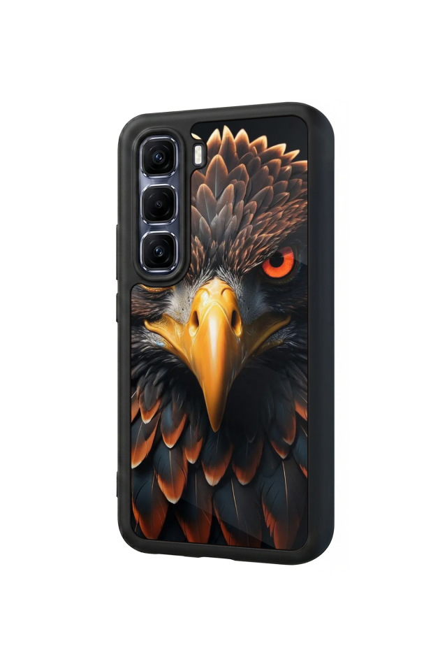 Infinix Hot 60 Pro Plus Uyumlu Besiktas Tasarımlı Glossy Premium Kılıf