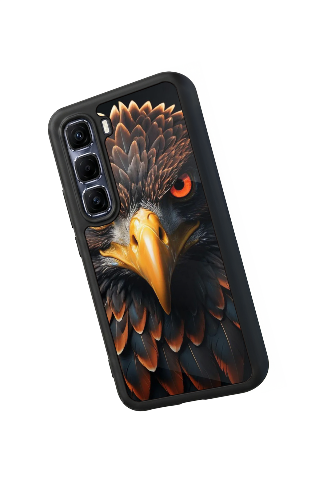 Infinix Hot 60 Pro Plus Uyumlu Besiktas Tasarımlı Glossy Premium Kılıf