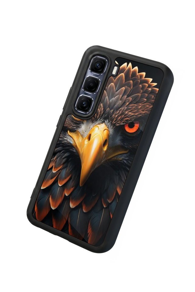Infinix Hot 60 Pro Plus Uyumlu Besiktas Tasarımlı Glossy Premium Kılıf