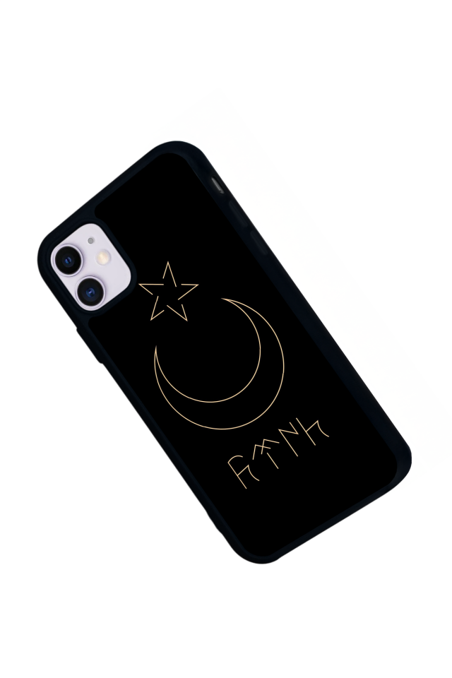 iPhone 11 Uyumlu Bozkurt Tasarımlı Glossy Premium Kılıf