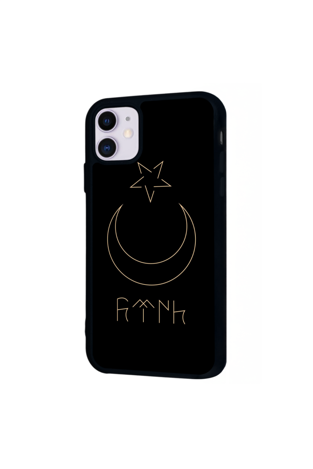 iPhone 11 Uyumlu Bozkurt Tasarımlı Glossy Premium Kılıf