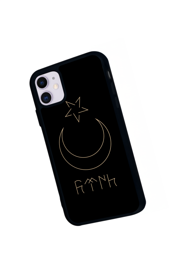 iPhone 11 Uyumlu Bozkurt Tasarımlı Glossy Premium Kılıf