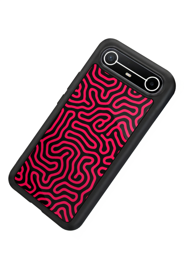 Tecno Spark Slim 5G Uyumlu Çizgi Sanatı Tasarımlı Glossy Premium Kılıf