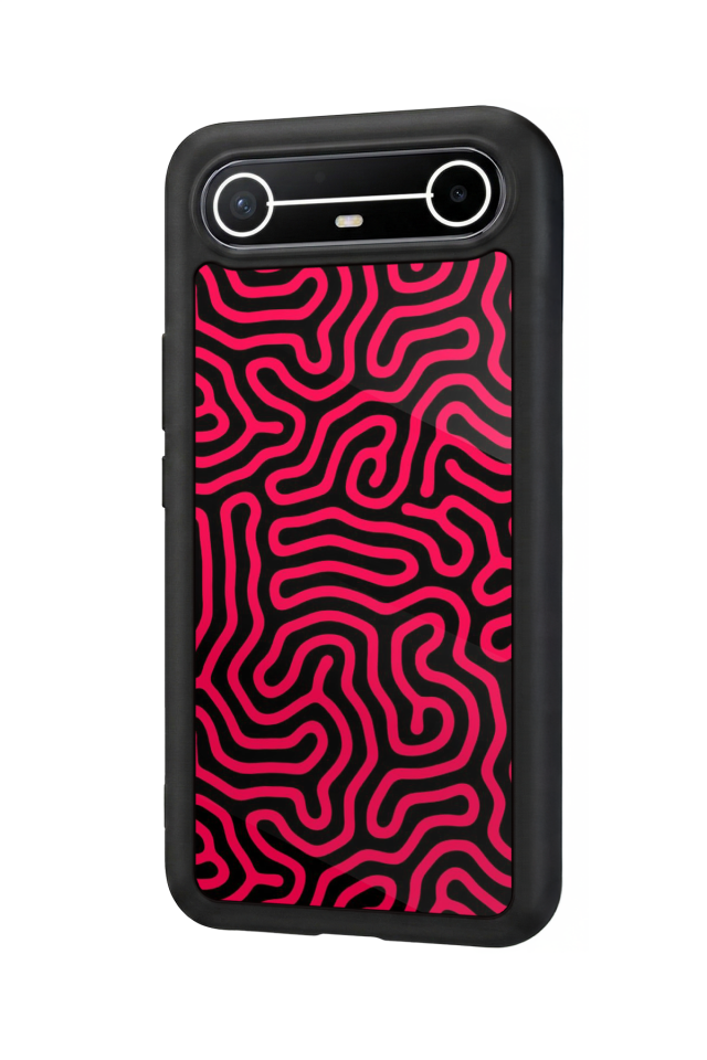 Tecno Spark Slim 5G Uyumlu Çizgi Sanatı Tasarımlı Glossy Premium Kılıf