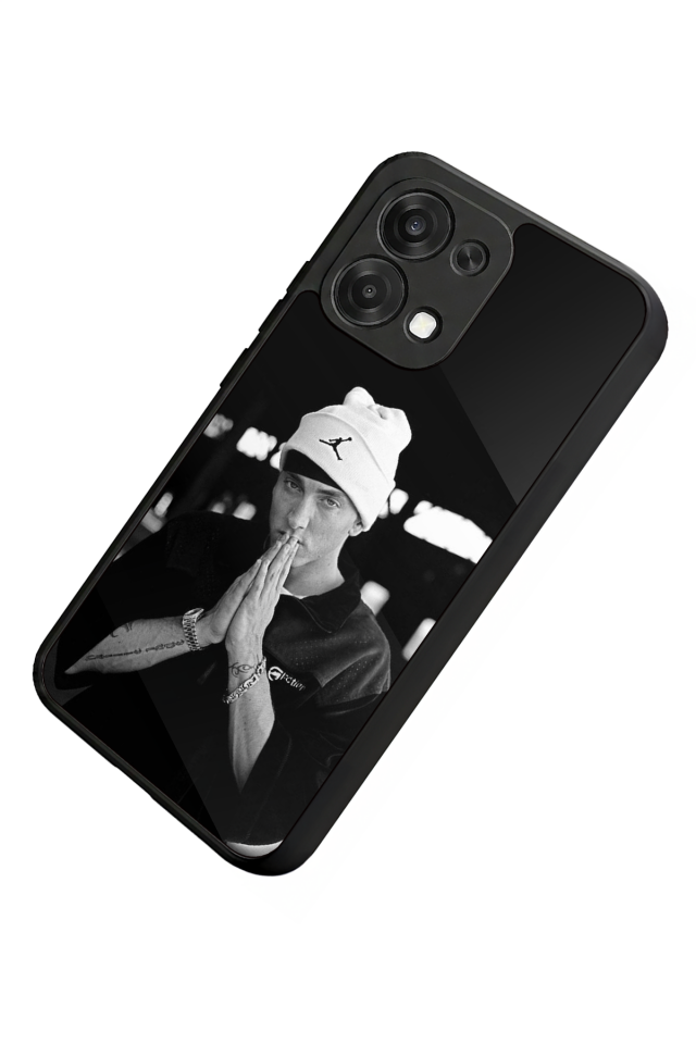 Oppo A6 Pro Uyumlu Eminem Tasarımlı Glossy Premium Kılıf