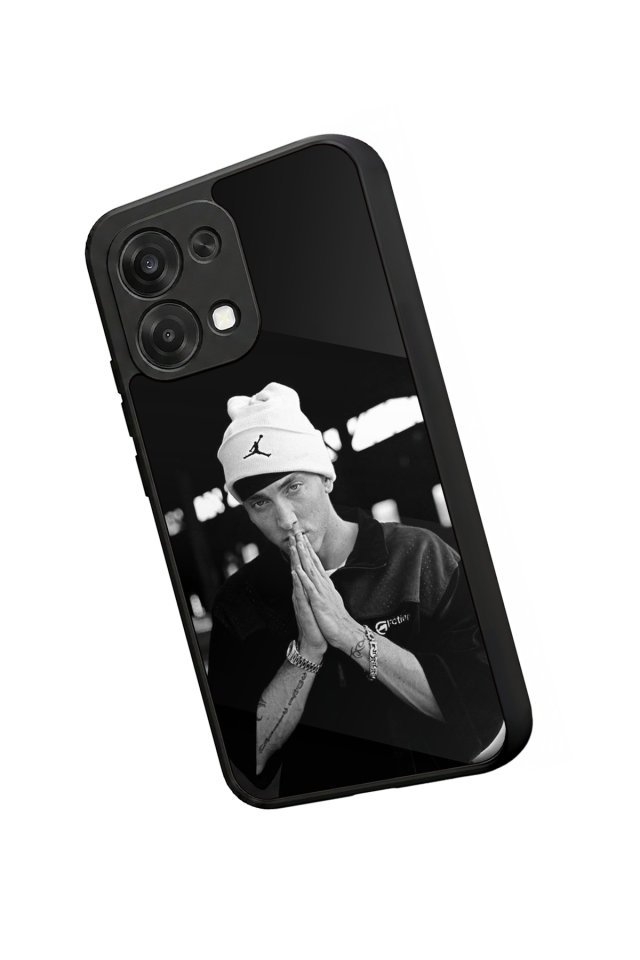 Oppo A6 Pro Uyumlu Eminem Tasarımlı Glossy Premium Kılıf