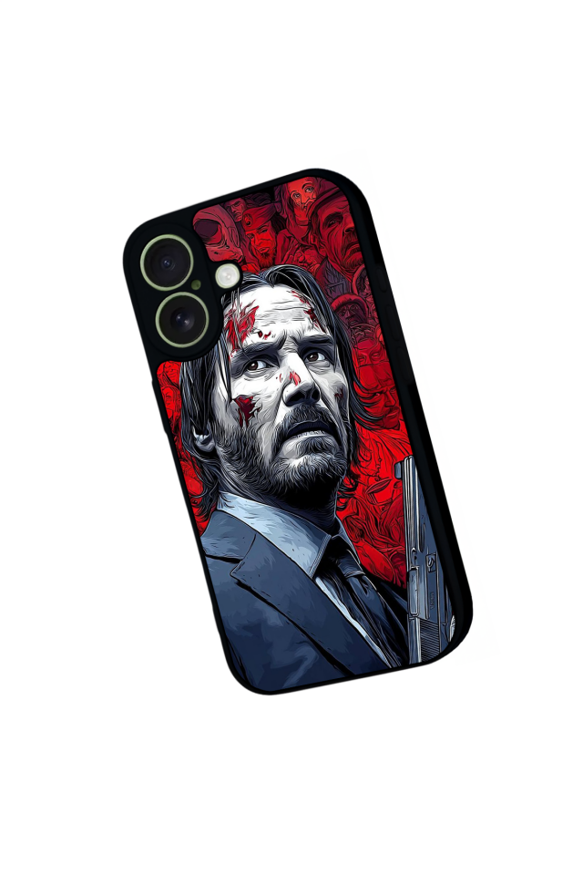 iPhone 17 Uyumlu JohnWick Tasarımlı Glossy Premium Kılıf